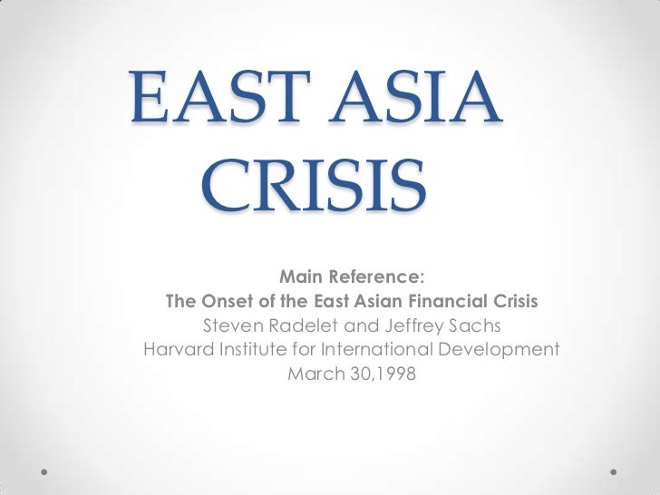 asian crisis ppt Asian crisis ppt